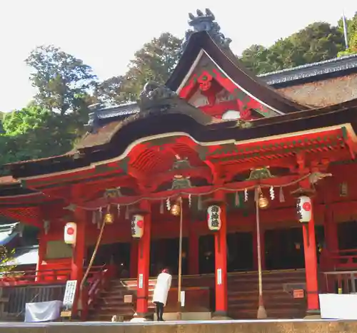 吉備津神社の本殿・本堂