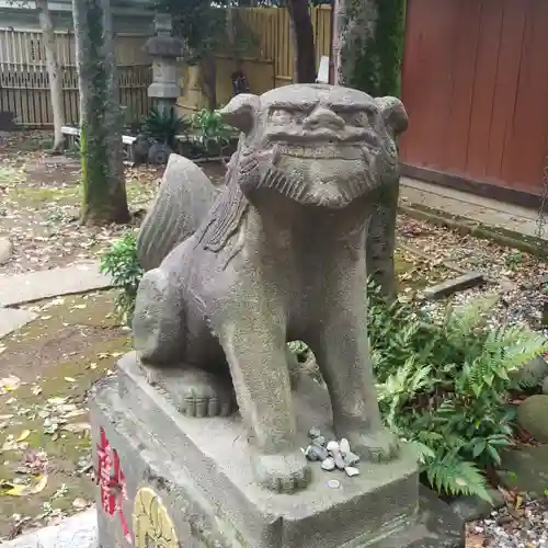 多武峯内藤神社の狛犬