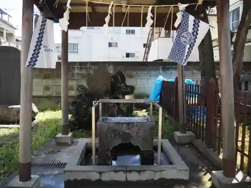 柳原稲荷神社の手水舎
