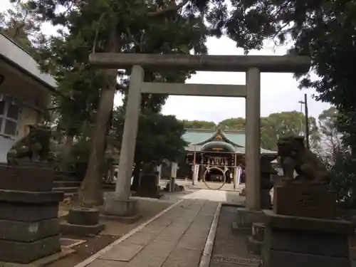 姉埼神社の鳥居