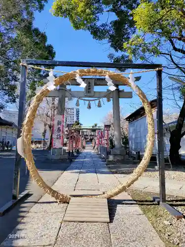 千住神社の鳥居