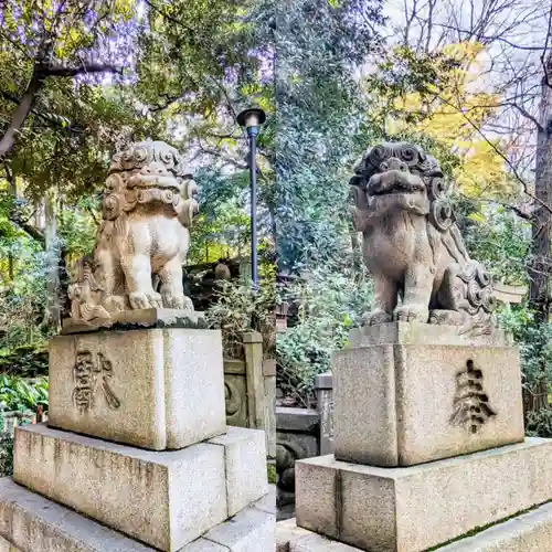 赤坂氷川神社の狛犬