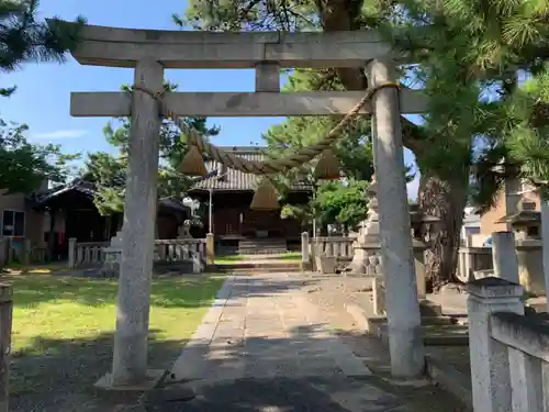 秋葉神社の鳥居