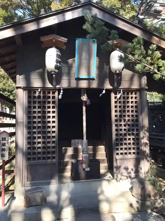 錦織神社(大稲荷神社摂社)の本殿・本堂