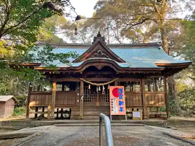 安賀多神社の本殿・本堂