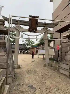石津太神社の鳥居