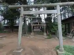 三ケ尻八幡神社の鳥居