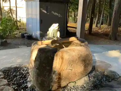 両社宮神社(宮町)の手水舎