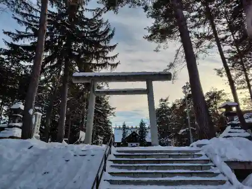 上川神社の鳥居