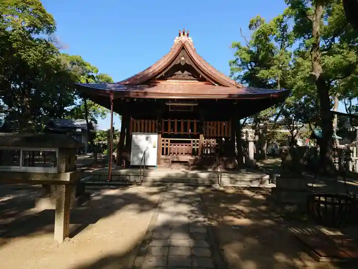 長良八劔社の本殿・本堂