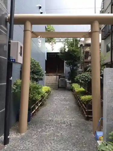 天祖神社の鳥居