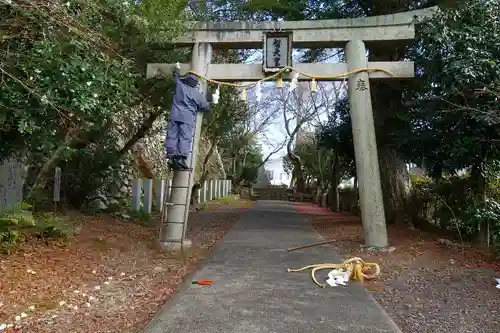 西江寺の鳥居