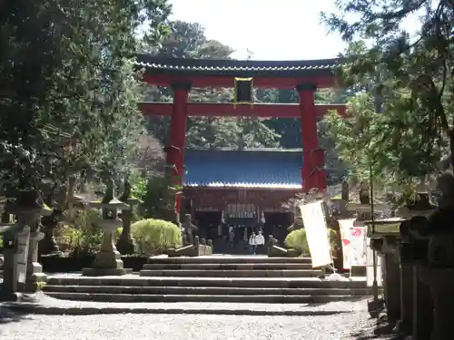 北口本宮冨士浅間神社の鳥居