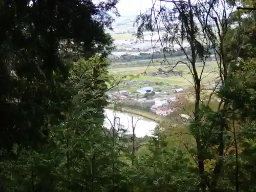 胡宮神社（敏満寺史跡）の景色