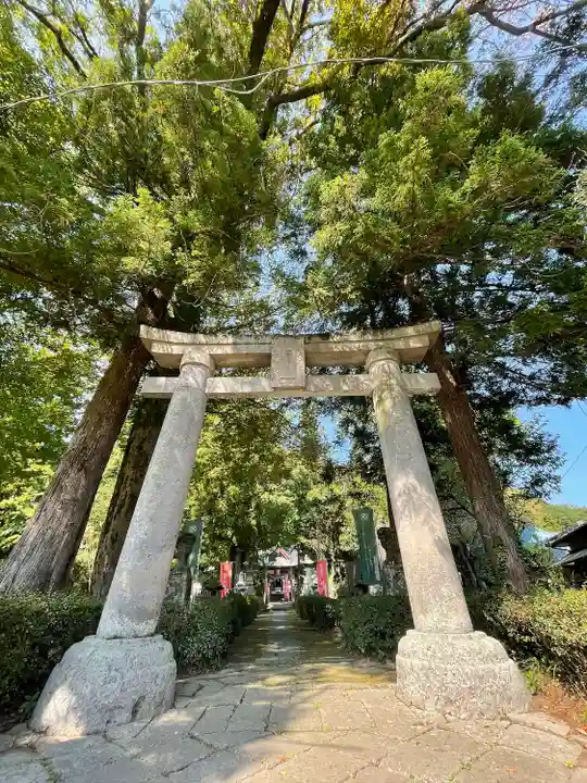 雲八幡宮の鳥居