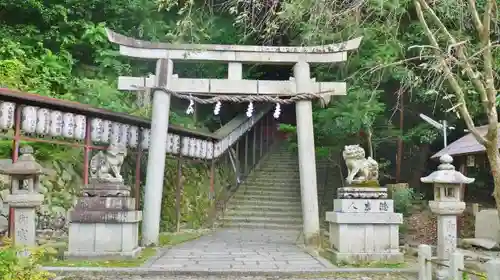 八神社の鳥居