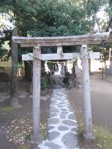 稲荷神社の鳥居