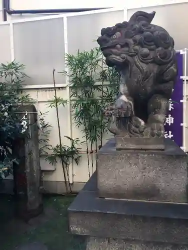 烏森神社の狛犬