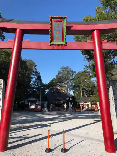 嘯吹八幡神社の鳥居