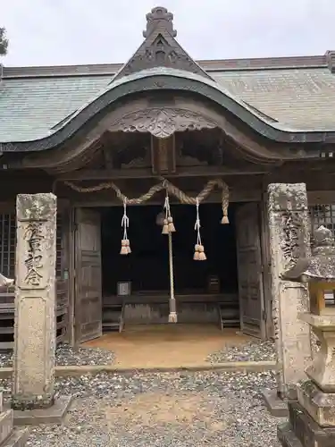 潮御崎神社の本殿・本堂