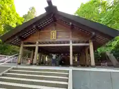 開拓神社の本殿