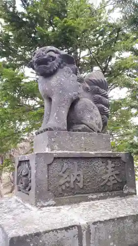 奈井江神社の狛犬