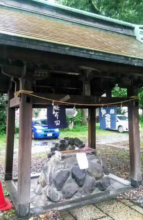 大森神社の手水舎