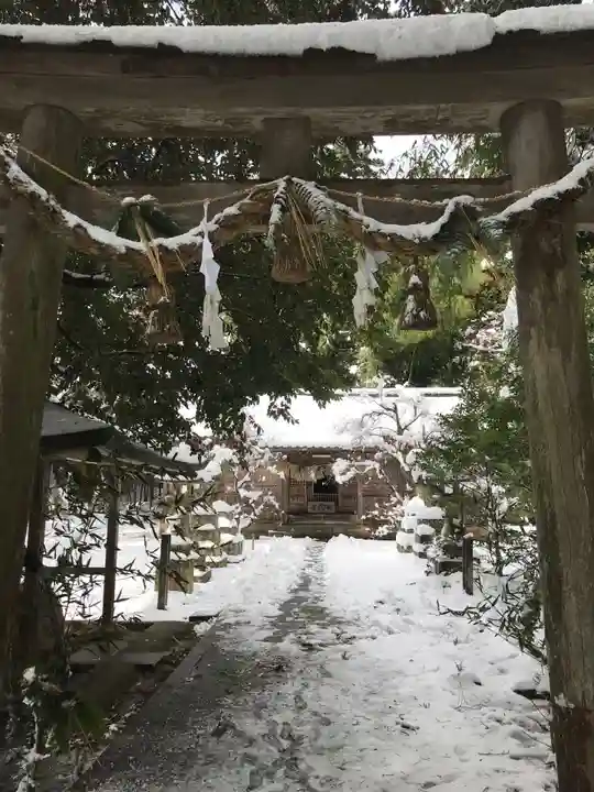 推惠神社の鳥居