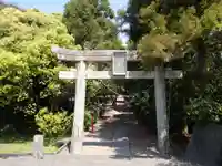 櫛来社の鳥居