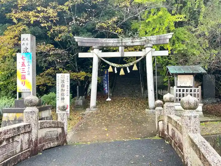 日本唯一香辛料の神 波自加彌神社(石川県)