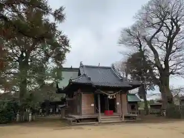 窪田日吉神社の本殿・本堂