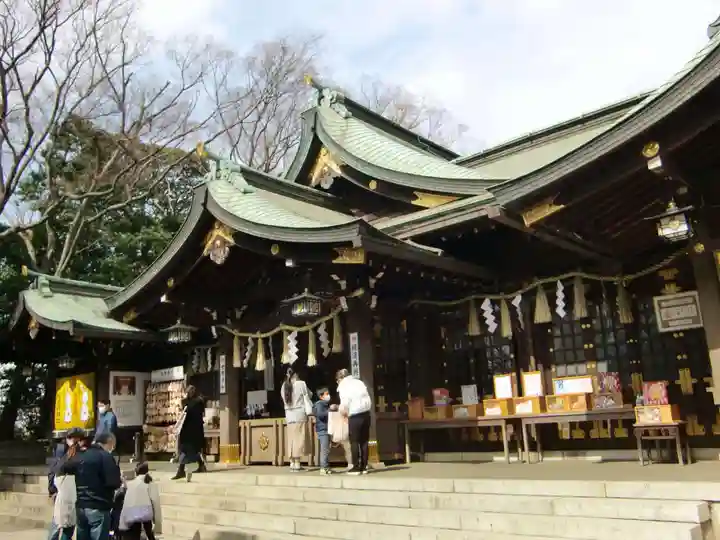 検見川神社の本殿・本堂