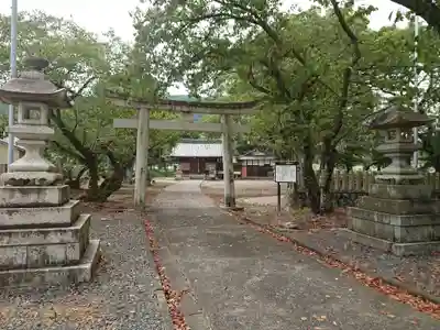 八幡神社の鳥居