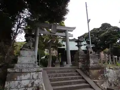 八雲神社（北鎌倉・山ノ内）の鳥居