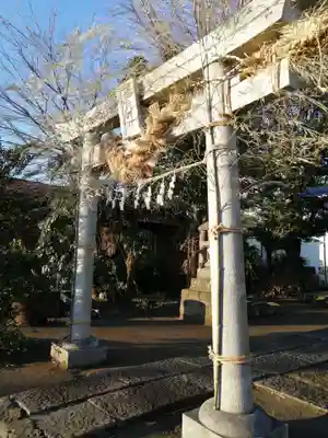 稲荷神社の鳥居