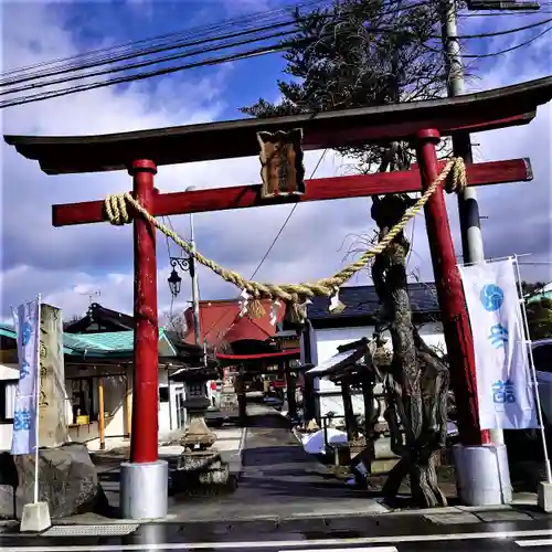 大鏑神社の鳥居