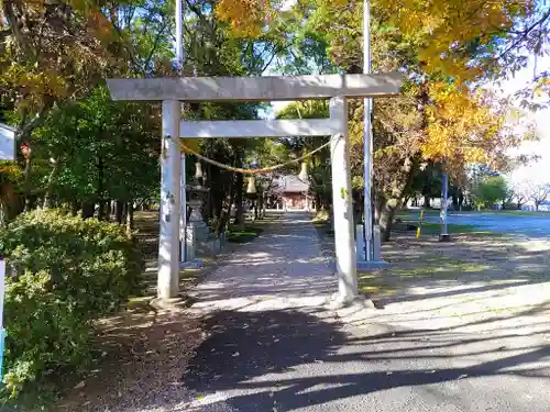 犬ヶ坪神明社の鳥居