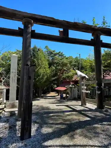 網走神社の鳥居