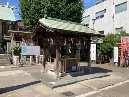 深川神明宮の手水舎