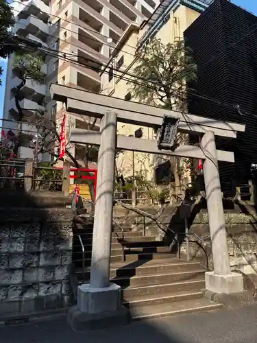 妻戀神社の鳥居
