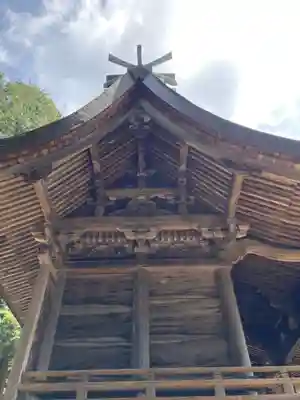 高峯神社の本殿・本堂