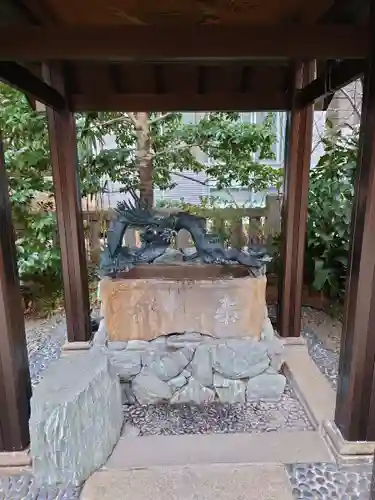  六本木天祖神社の手水舎
