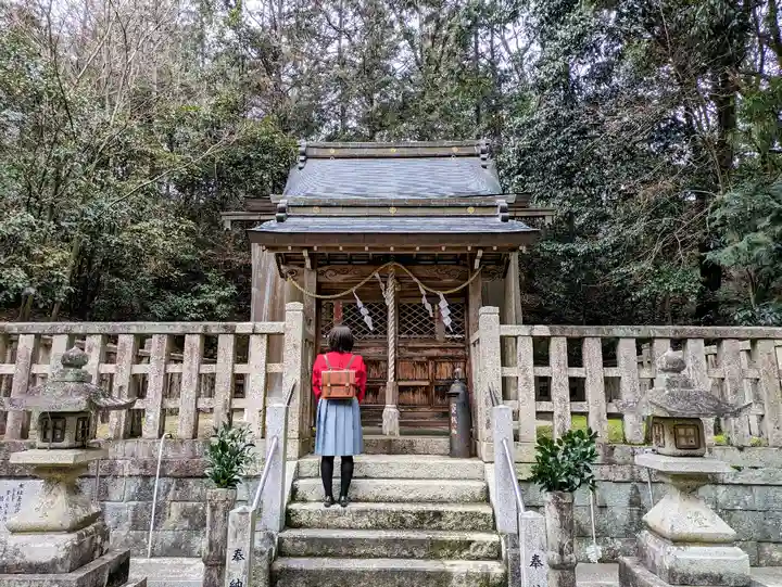 阿賀神社の本殿・本堂
