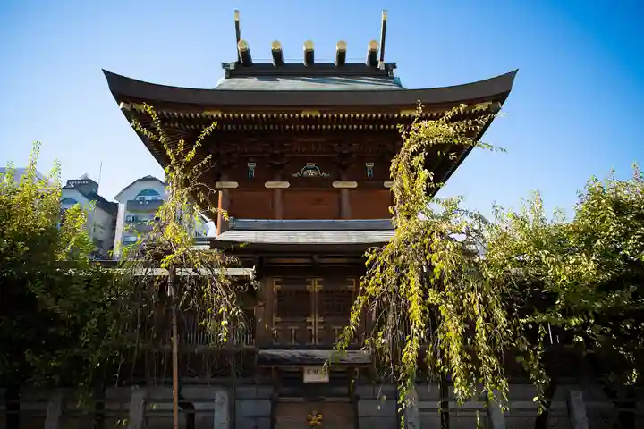 湯島天満宮の本殿・本堂