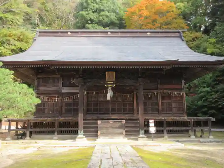 田村大元神社の本殿・本堂