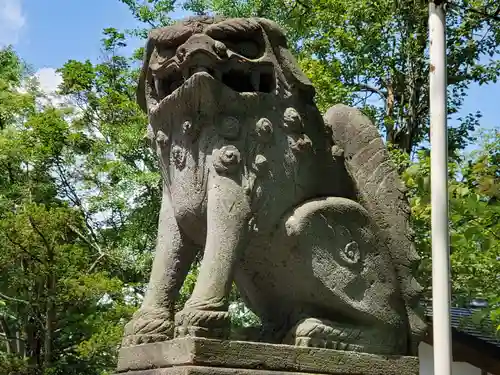 比布神社の狛犬