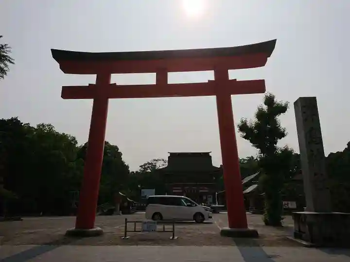 津島神社の鳥居