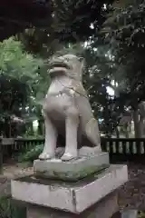 楡山神社の狛犬