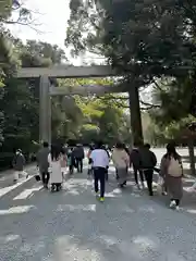 伊勢神宮内宮（皇大神宮）の鳥居