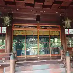 溝旗神社（肇國神社）の本殿